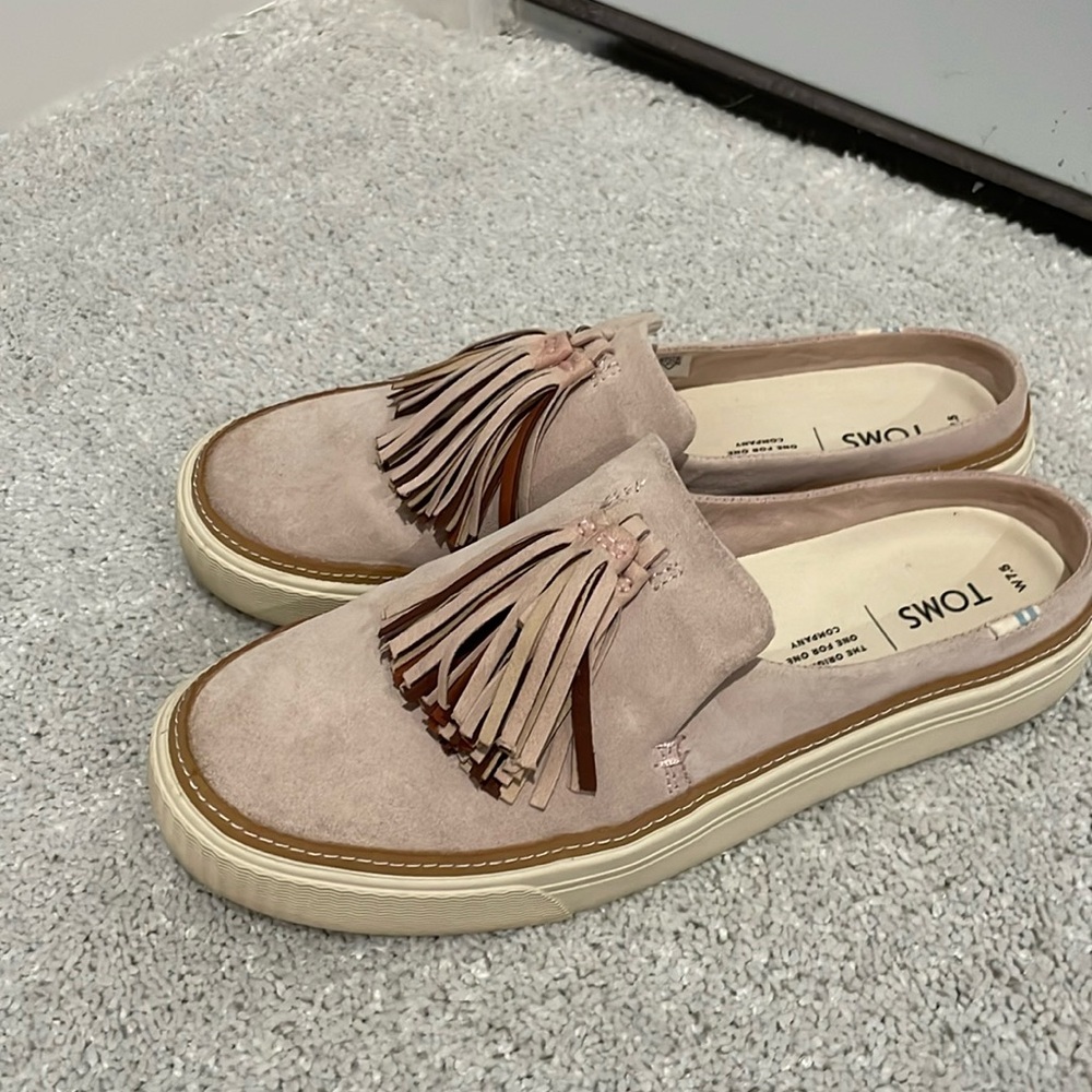 Toms Slides With Tassel - image 1